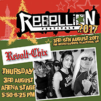 Revolt-Chix - Rebellion Festival, Blackpool 3.8.17